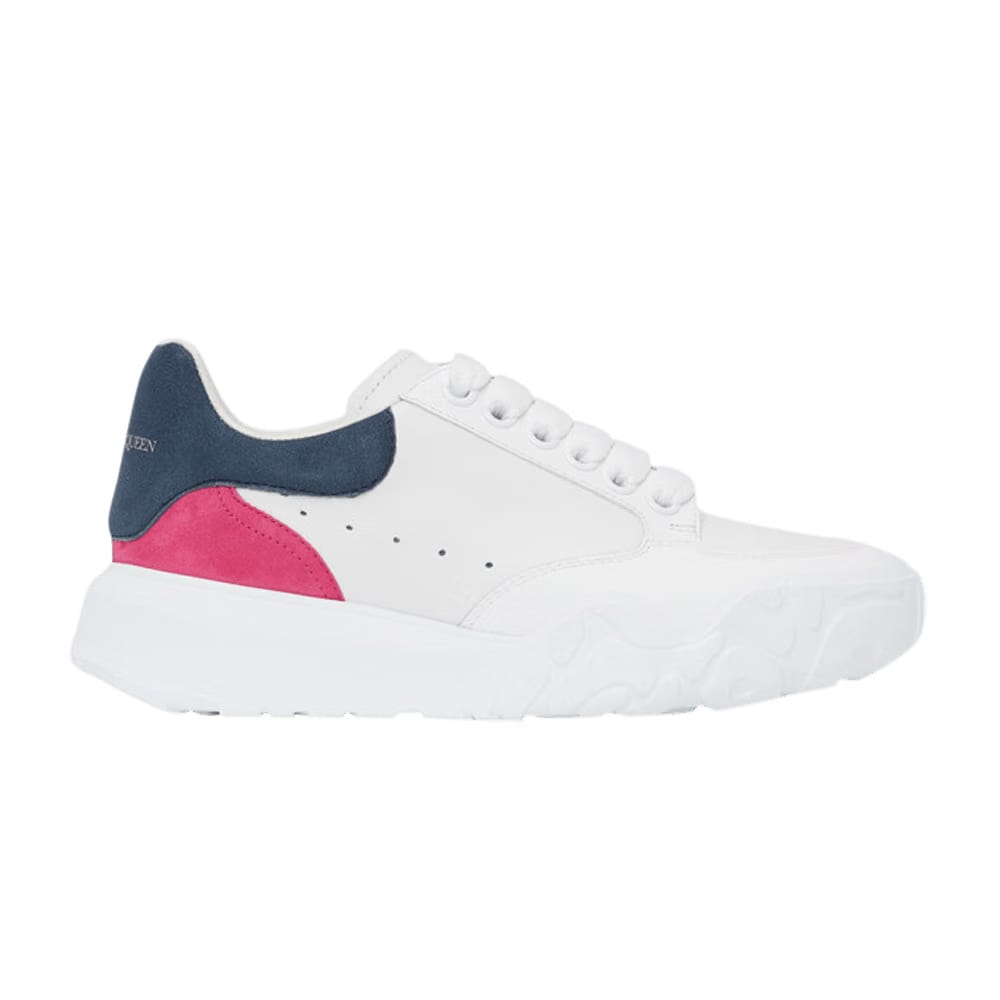 Alexander McQueen Wmns Oversized Court Trainer 'Navy Pink'