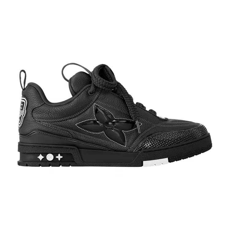 Louis Vuitton Skate Sneaker Oversized Flower - Black