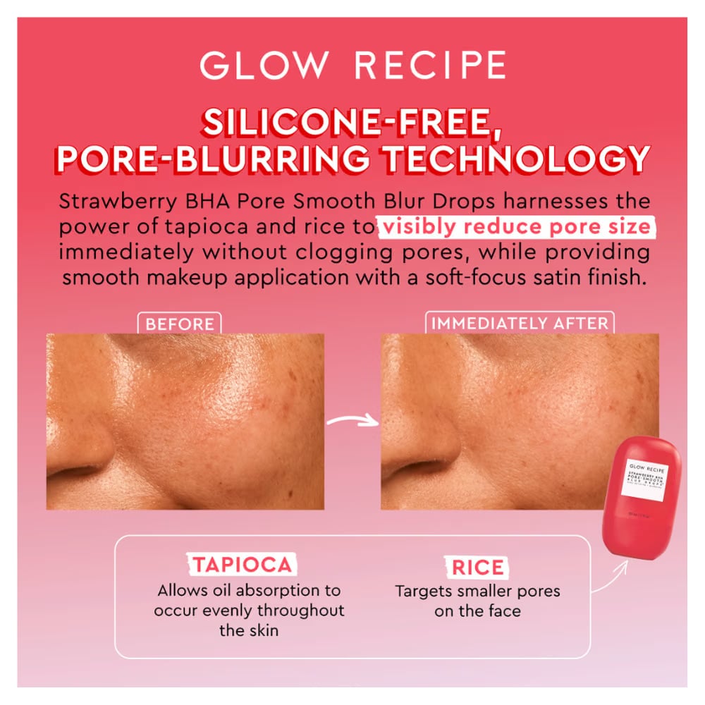 Strawberry BHA Pore-Smooth Blur Drops™ Primer