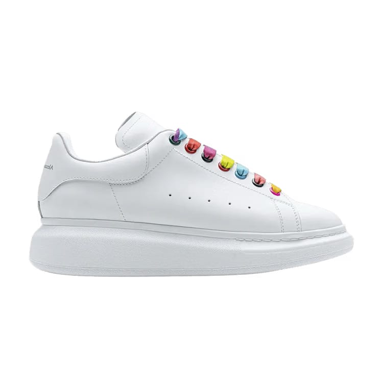 Alexander McQueen Wmns Oversized Sneaker 'White Multi'