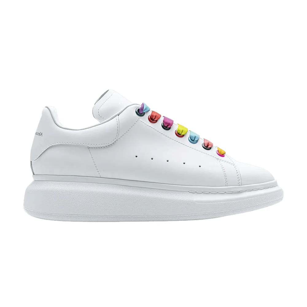 Alexander McQueen Wmns Oversized Sneaker 'White Multi'