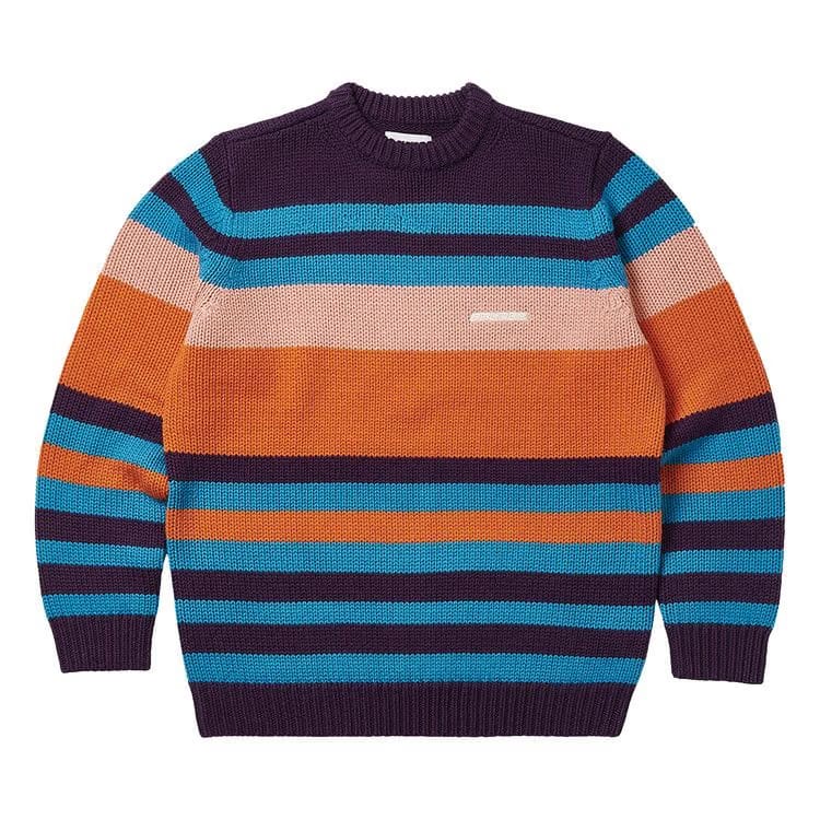 Palace Heavy Stripe Knit Orange