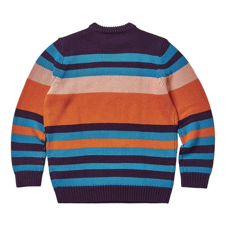 Palace Heavy Stripe Knit Orange