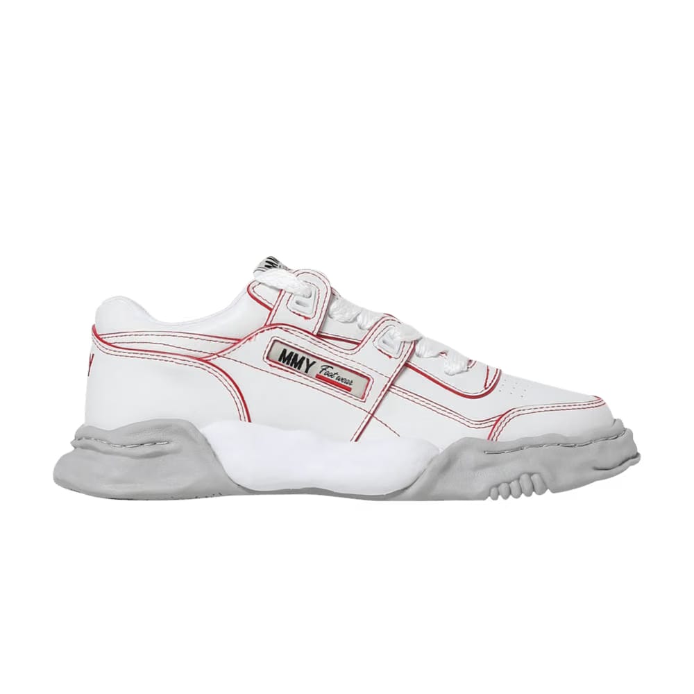 Maison Mihara Yasuhiro Parker OG Sole Leather Low White Red