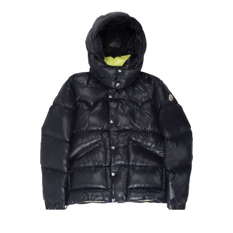 Moncler Coutard Shiny Puffer Jacket Navy