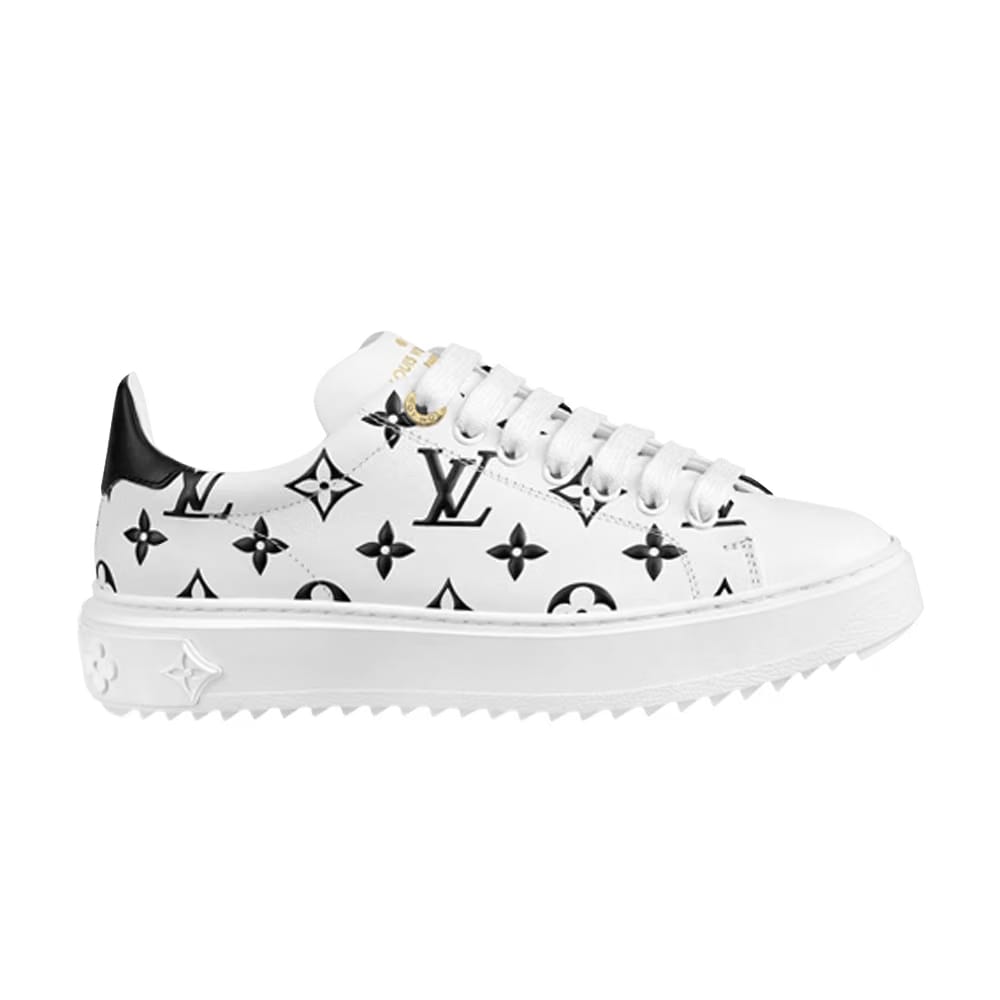 Louis Vuitton Wmns Time Out Sneaker 'White Black Monogram'
