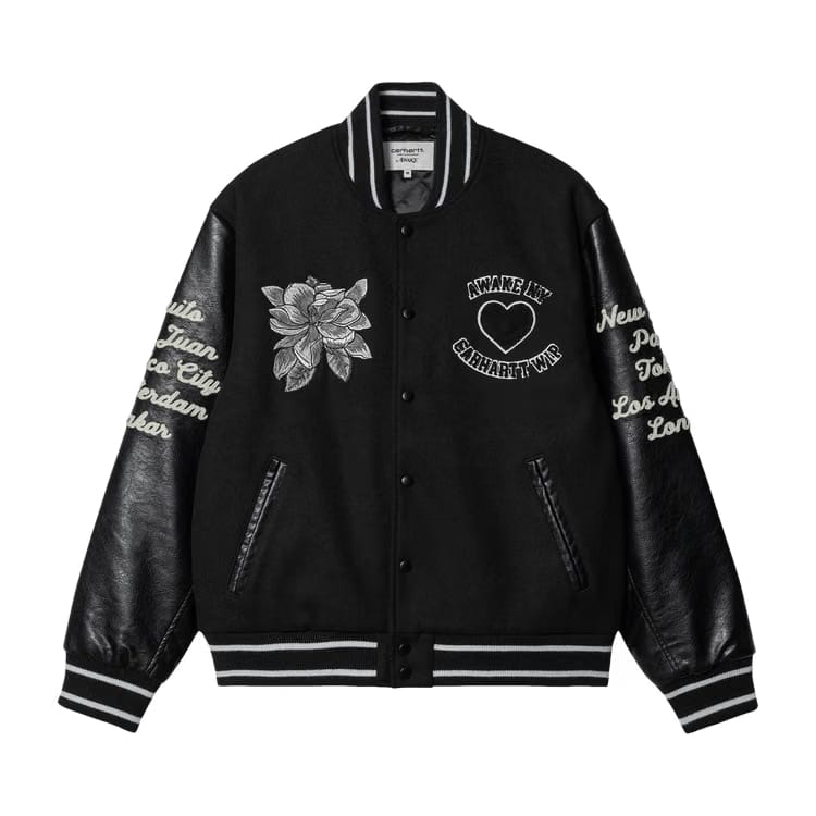 Carhartt WIP x Awake NY Teddy Jacket Black