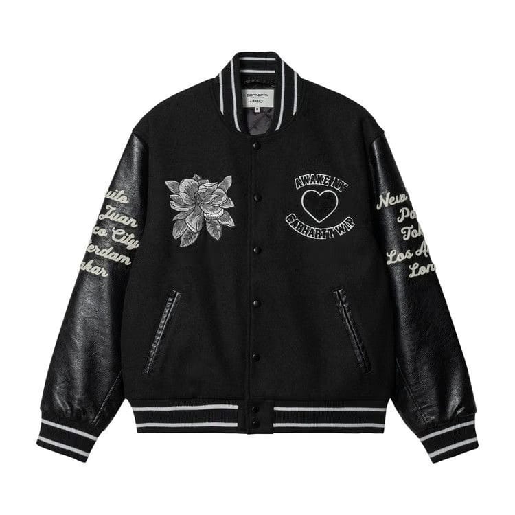 Carhartt WIP x Awake NY Teddy Jacket Black