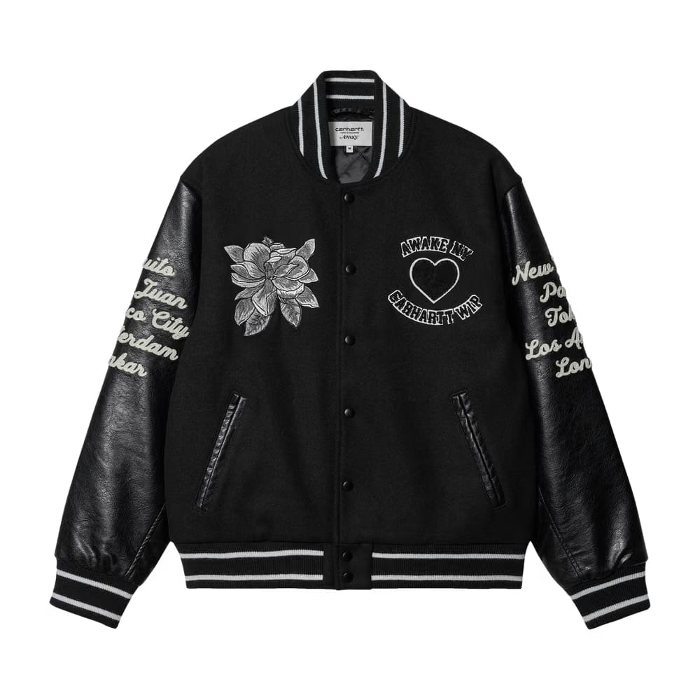 Carhartt WIP x Awake NY Teddy Jacket Black