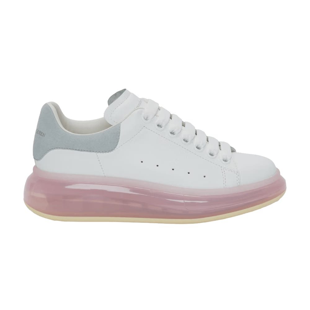 Alexander McQueen Wmns Oversized Sneaker 'White Grey'