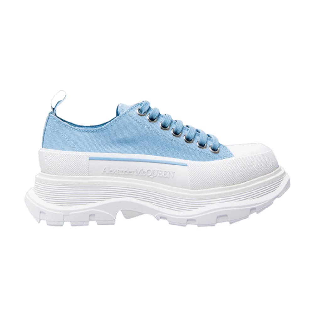 Alexander McQueen Wmns Tread Slick Lace Up 'Blue'