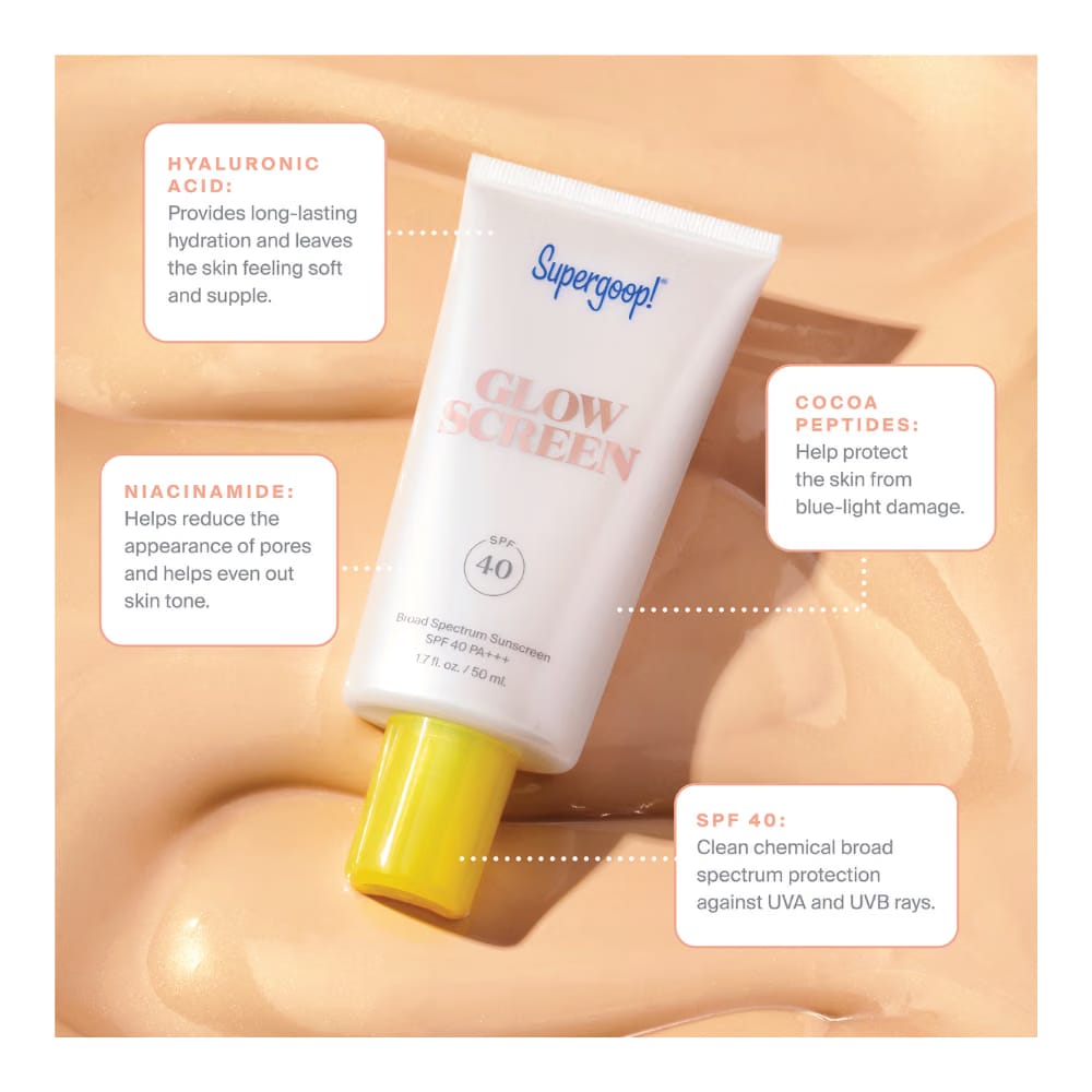 Glowscreen Broad Spectrum Sunscreen SPF 40 PA+++