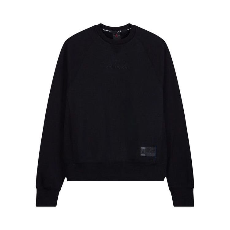 Air Jordan x Fragment Crewneck Sweatshirt Black/Reflective Silver