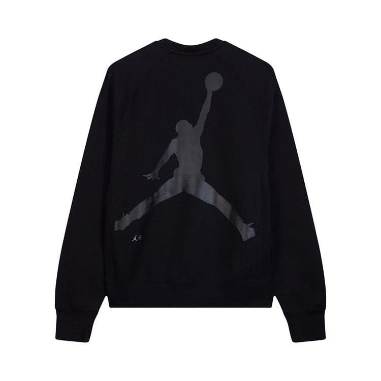 Air Jordan x Fragment Crewneck Sweatshirt Black/Reflective Silver