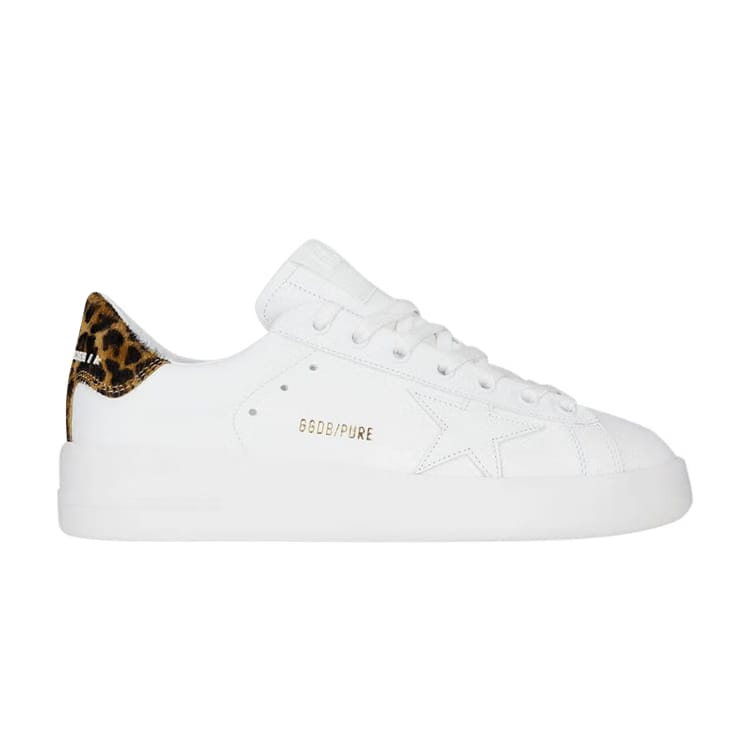 Golden Goose Wmns Purestar 'White Leopard'