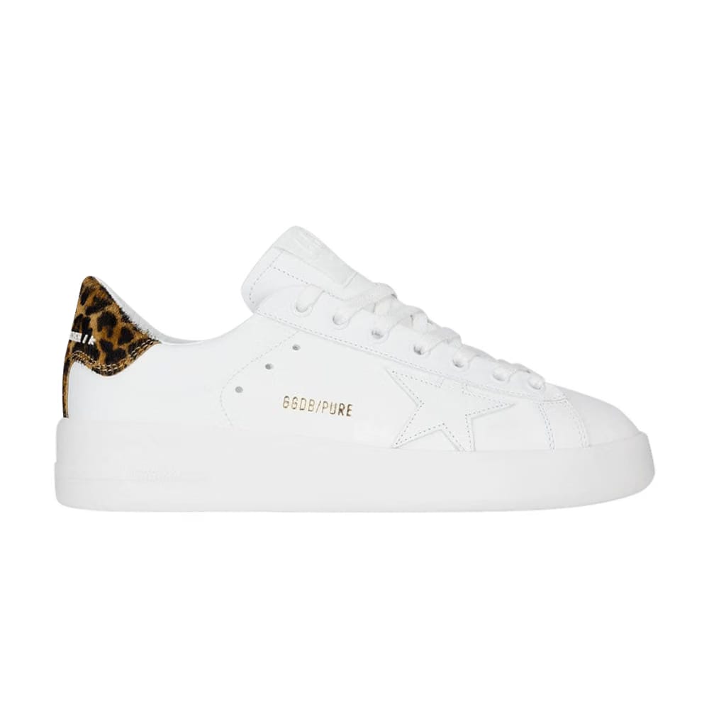 Golden Goose Wmns Purestar 'White Leopard'