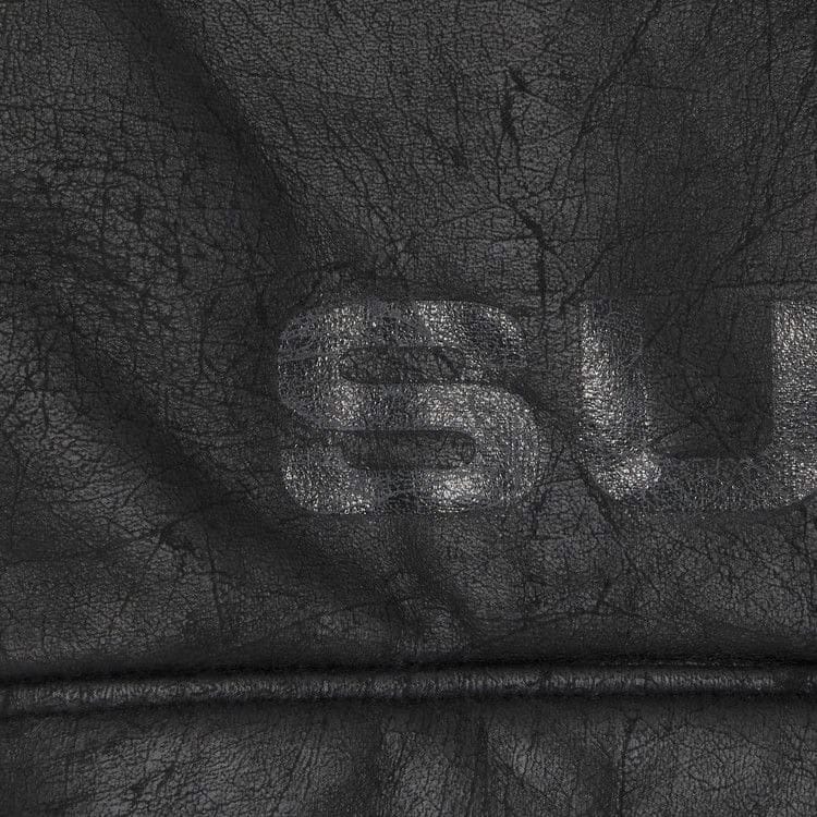 Supreme Faux Shearling Hooded Jacket Black