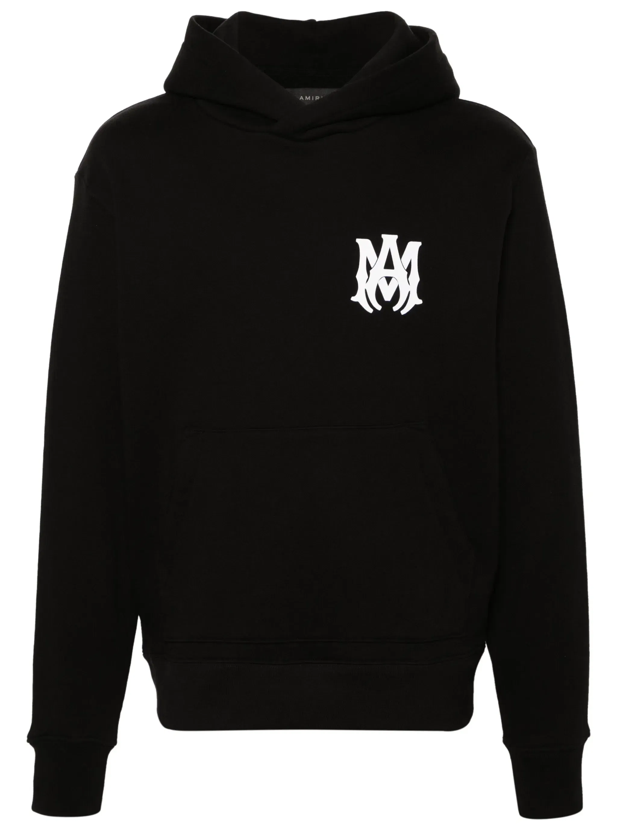 AMIRI logo-print cotton Hoodie black