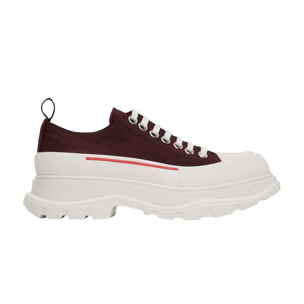 Alexander McQueen Tread Slick Lace Up Choco