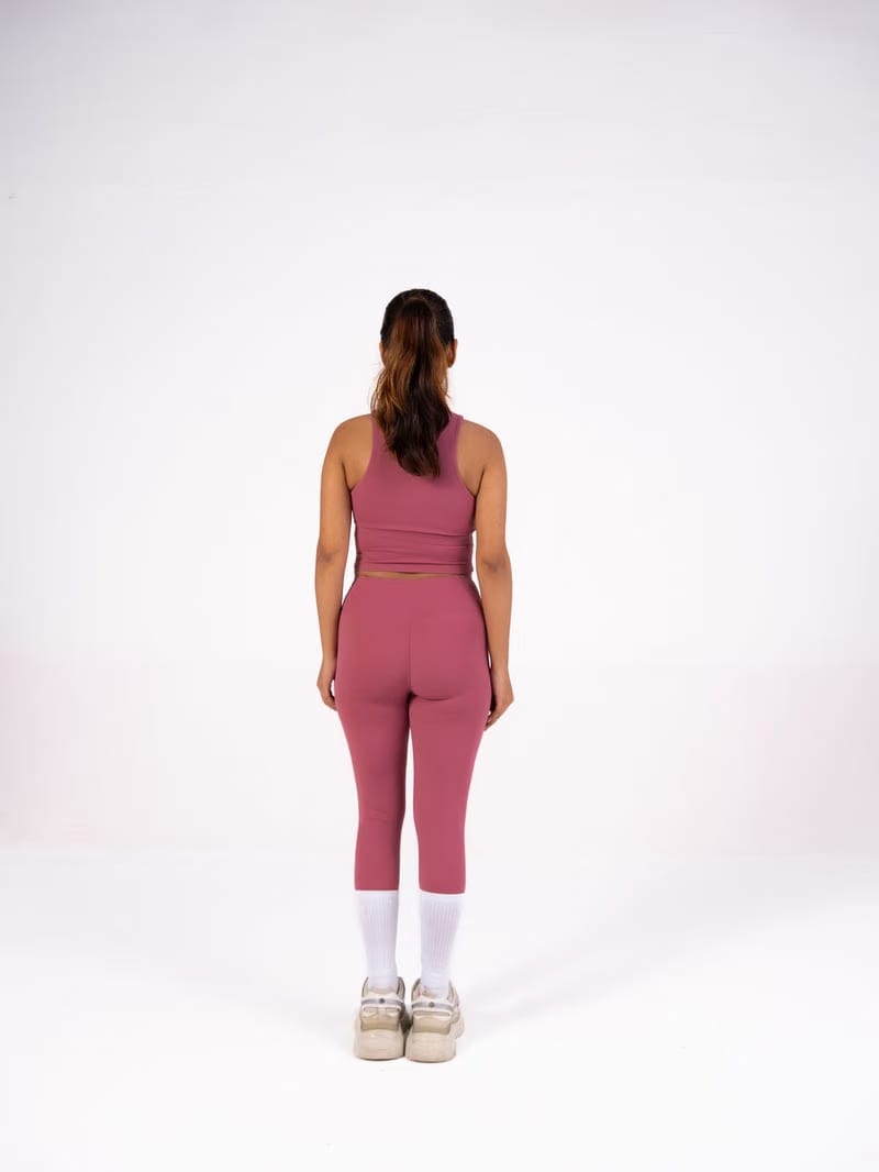 Strawberry Rosé-Daily Pour Leggings