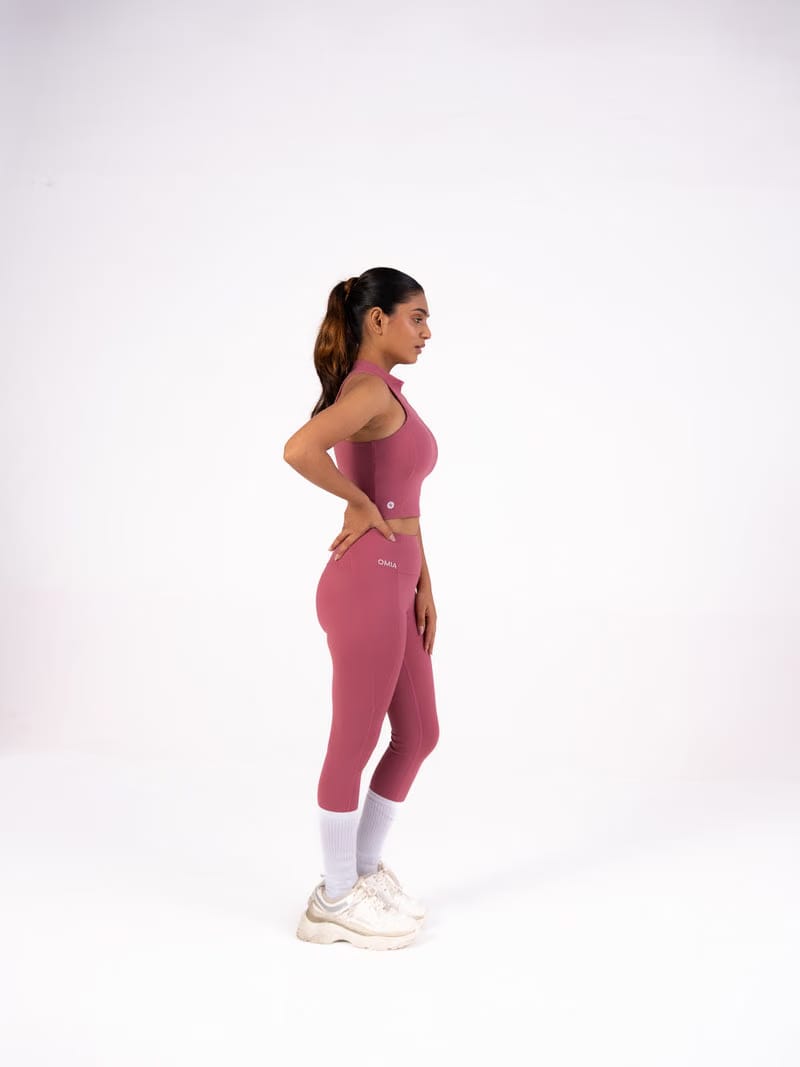Strawberry Rosé-Daily Pour Leggings