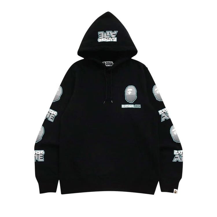 BAPE Graphic #1 Pullover Hoodie Black
