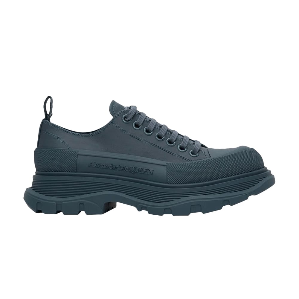 Alexander McQueen Tread Slick Lace-Up Petrol
