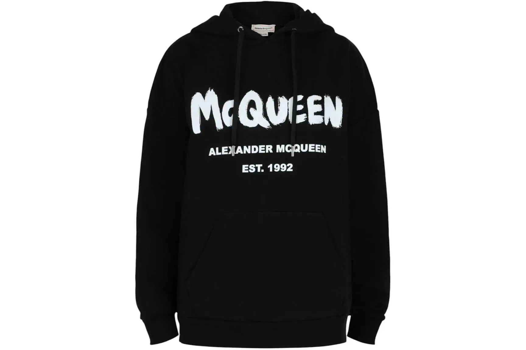 Alexander McQueen Graffiti Sweatshirt Black