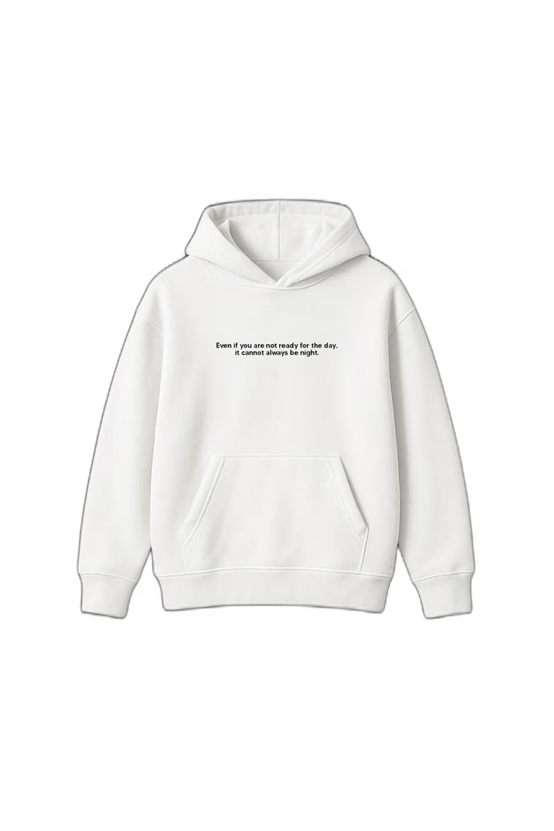 Praise God White Oversized Hoodie