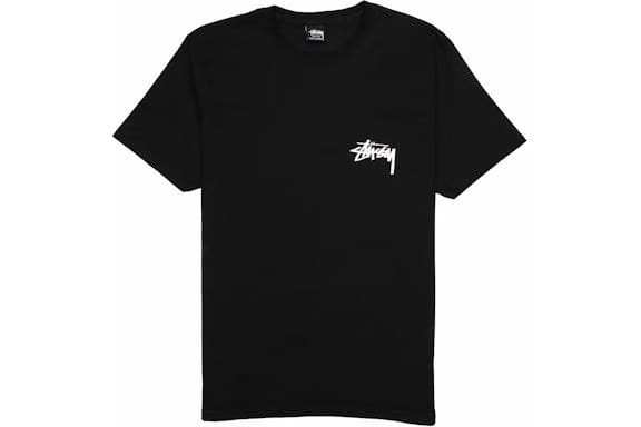 Stussy Chain-Link T-Shirt Black