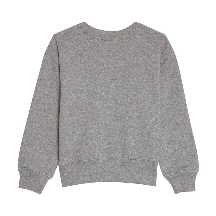 Acne Studios Kids Crewneck Sweatshirt Light Grey Melange