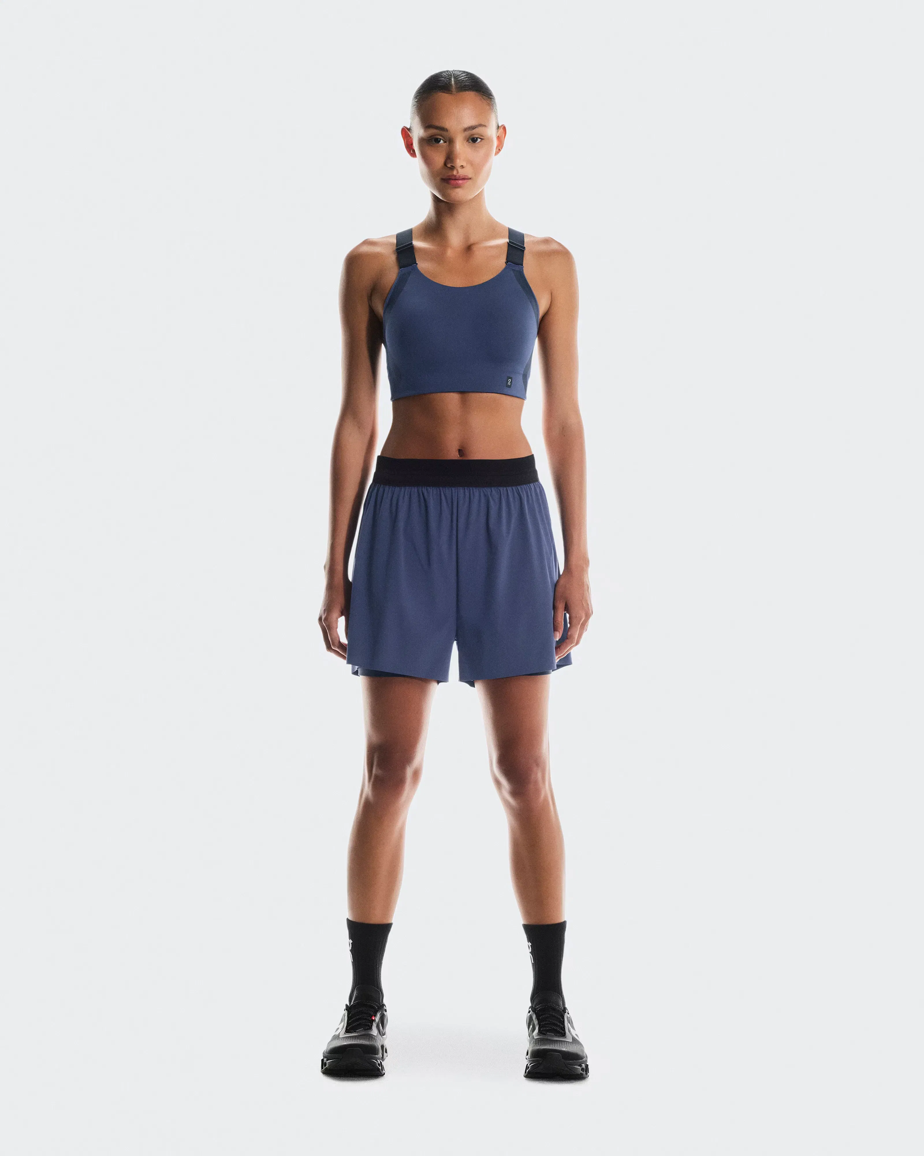 3" Performance 2/1 Shorts Acai Black