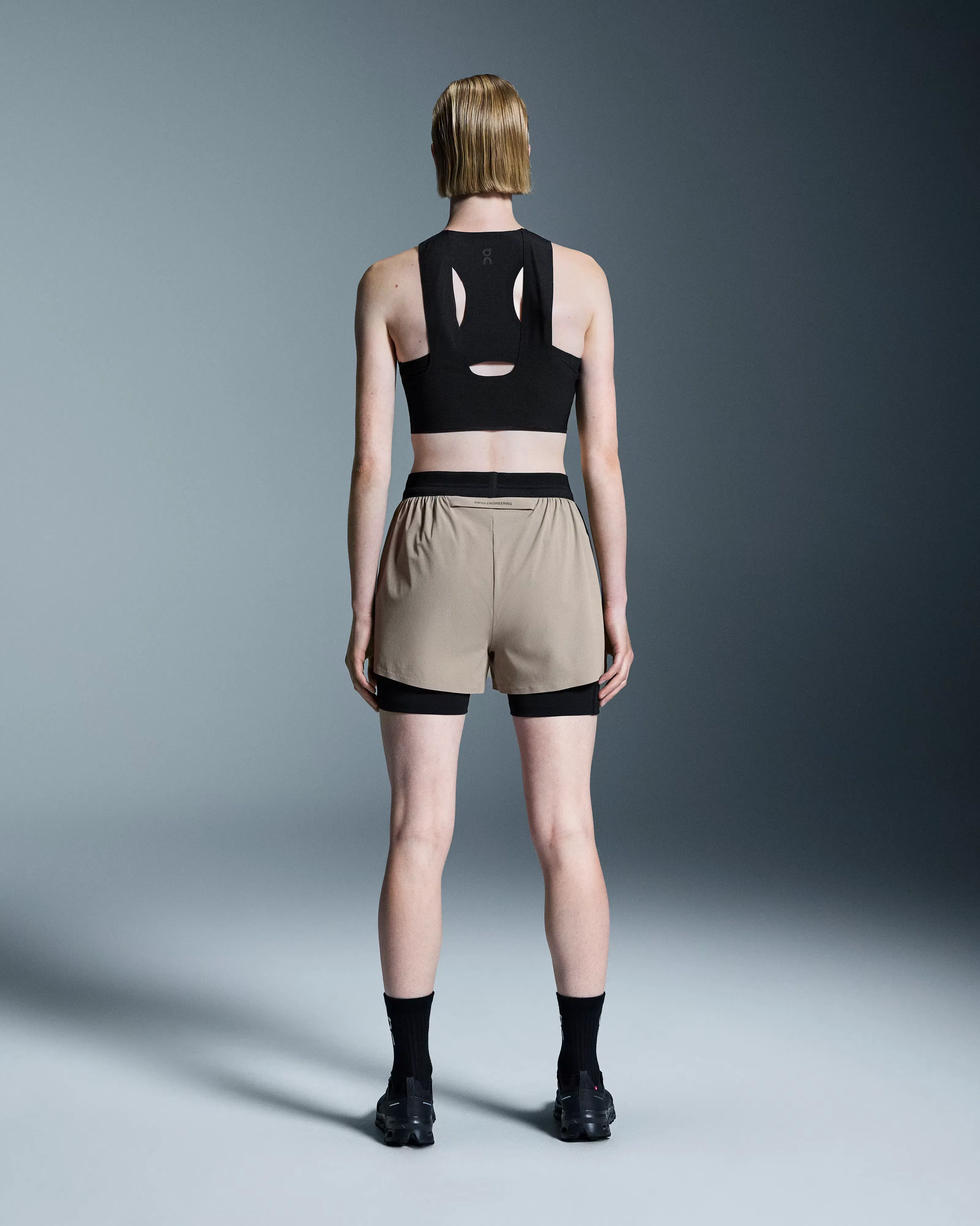 3" Performance 2/1 Shorts Cinder Black