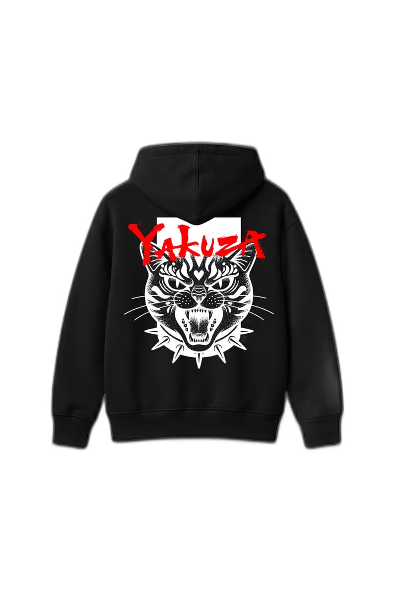 Yakuza Black Oversized Hoodie