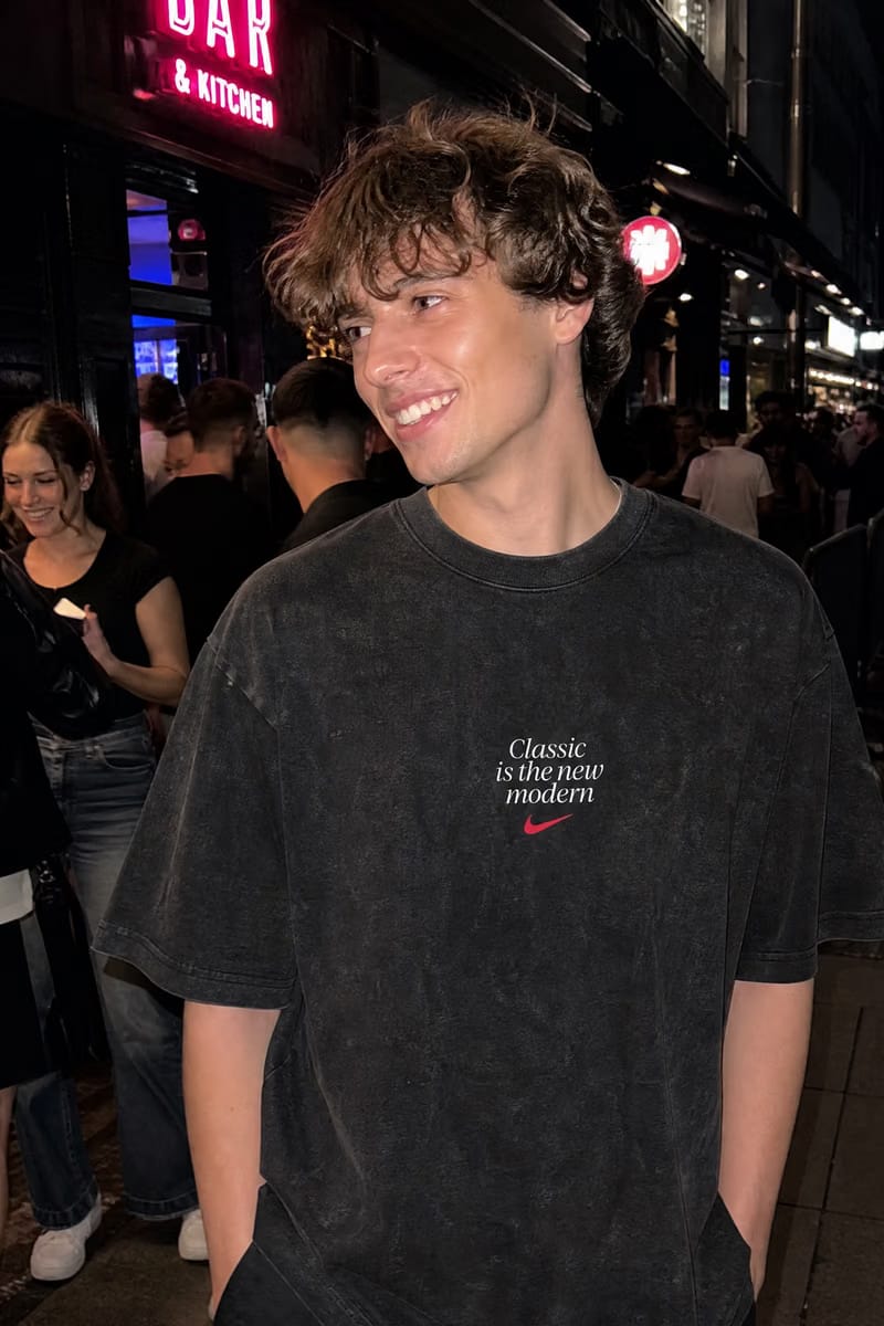 Myugen Nike Bitches Acid Wash Oversized T-Shirt Black