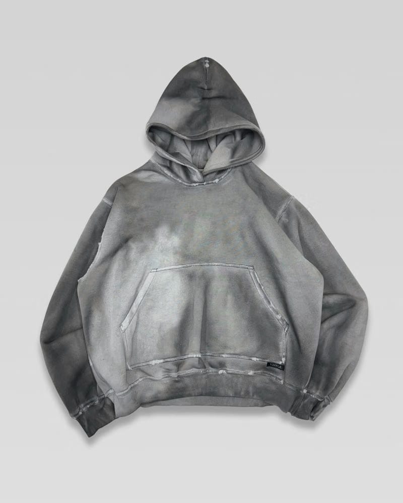 Hand Dyed Fleece Hoodie