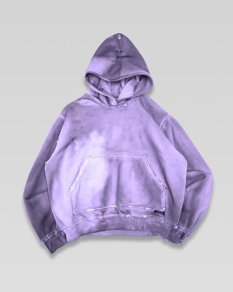 Hand Dyed Fleece Hoodie