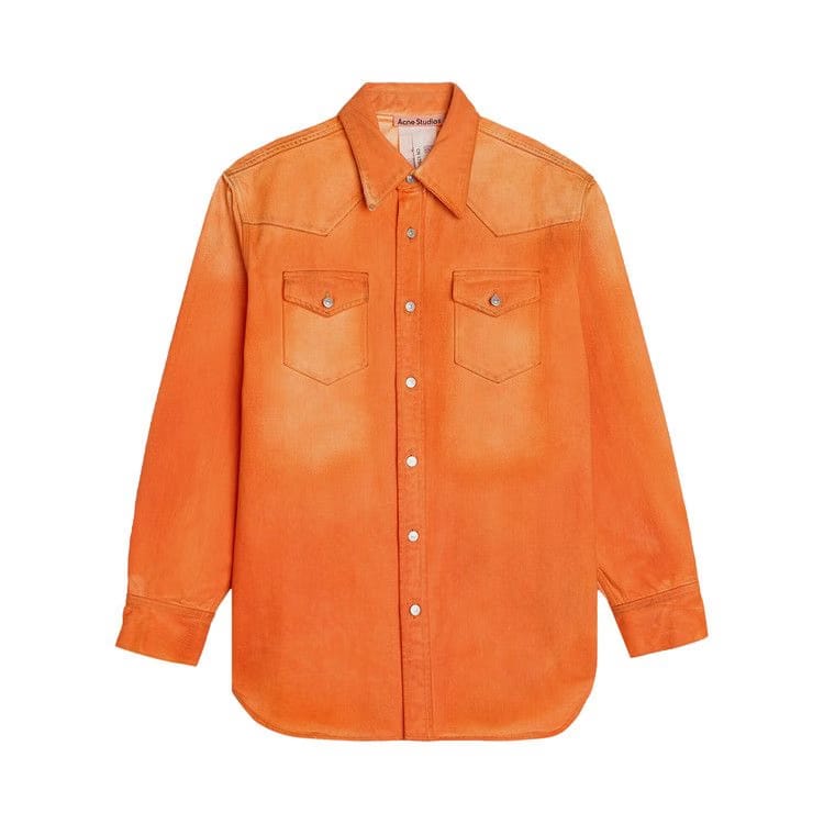 Acne Studios Hoodie Neon Orange