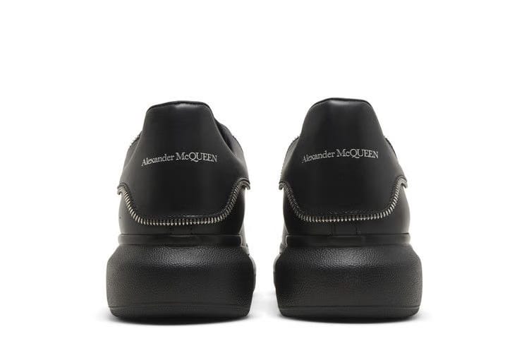 Alexander McQueen Oversized Sneaker Zipper Tooth Black Silver