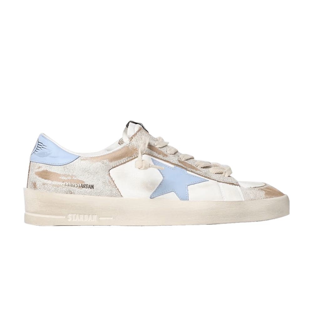 Golden Goose Stardan White Blue Fog