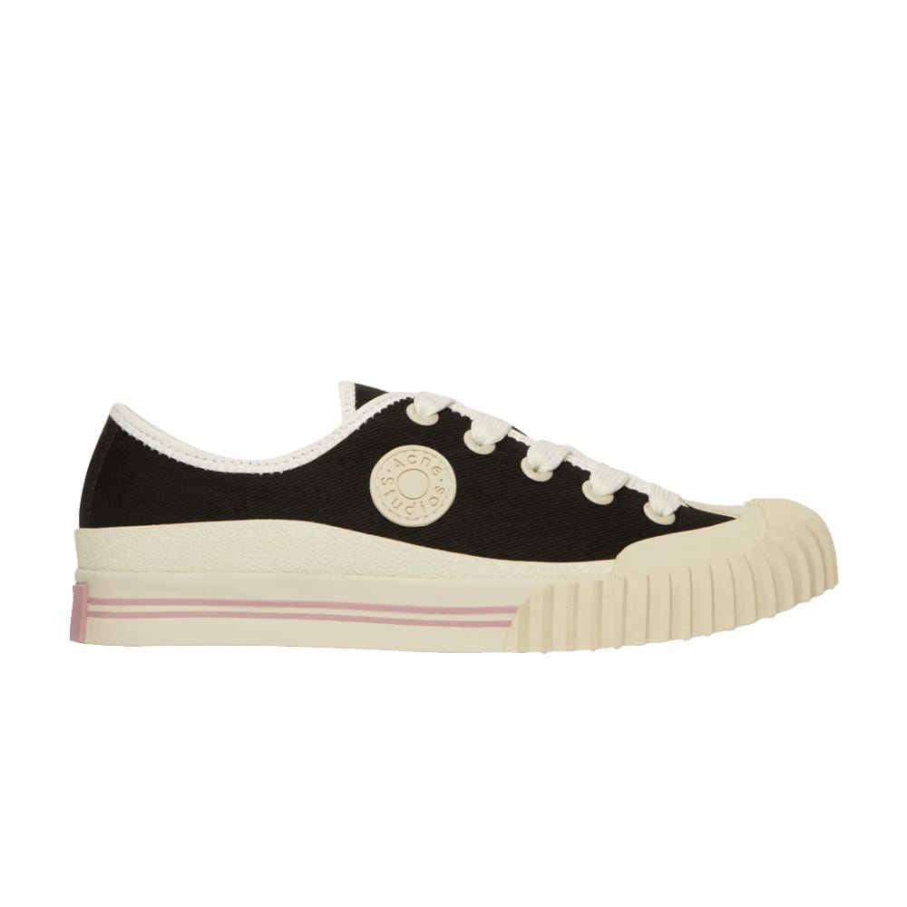Acne Studios Wmns Logo-Patch Low 'Black White'