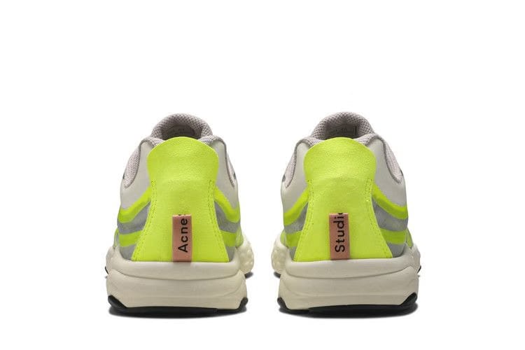 Acne Studios Buzz Ripstop Trail Transparent - Yellow Fluorescent