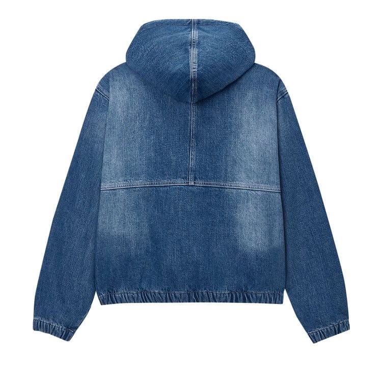 Stussy Denim Work Jacket Washed Blue