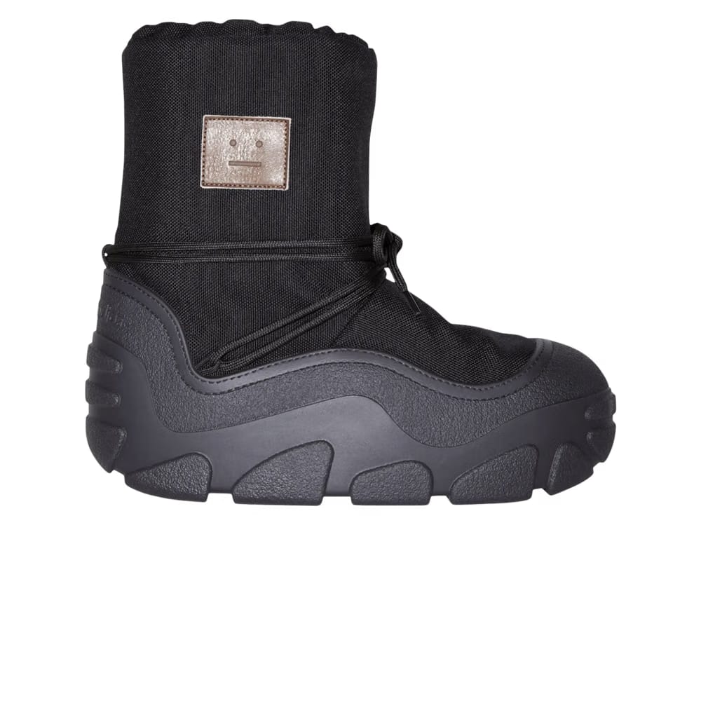 Acne Studios Platform Snow Boot Black