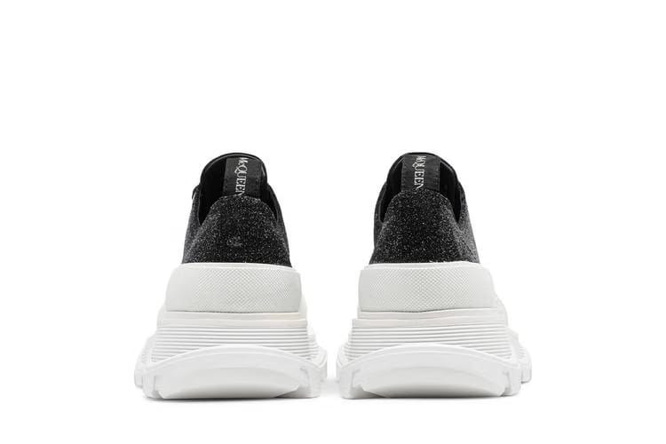 Alexander McQueen Wmns Tread Slick Lace-Up 'Galaxy Black'