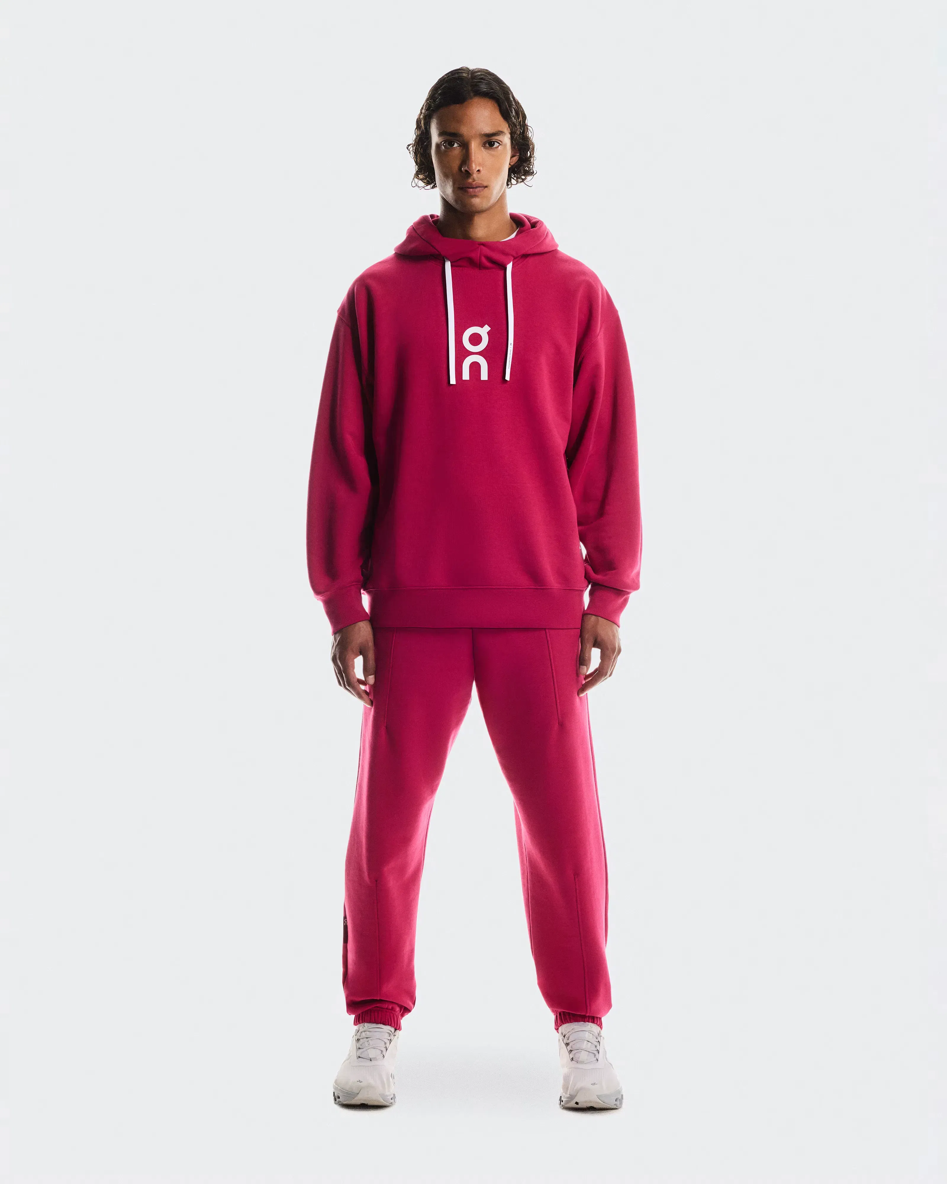 Mens Club Hoodie Grenadine