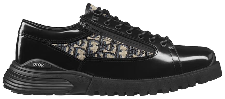 Dior Combat Derby Dior Oblique - Black