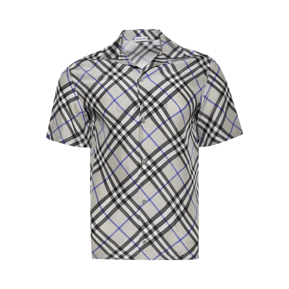 Burberry Collared Shirt Lichen Check