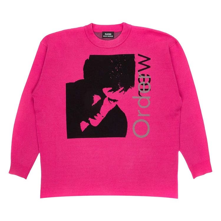 Pleasures Lowlife Jacquard Sweater Pink