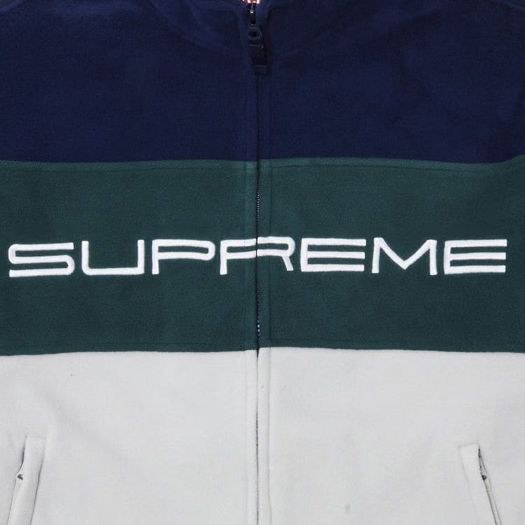 Supreme Polartec Zip Jacket Navy